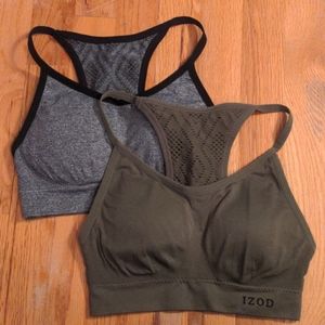 NWOT Izod Geometric
Racerback Bralette Set